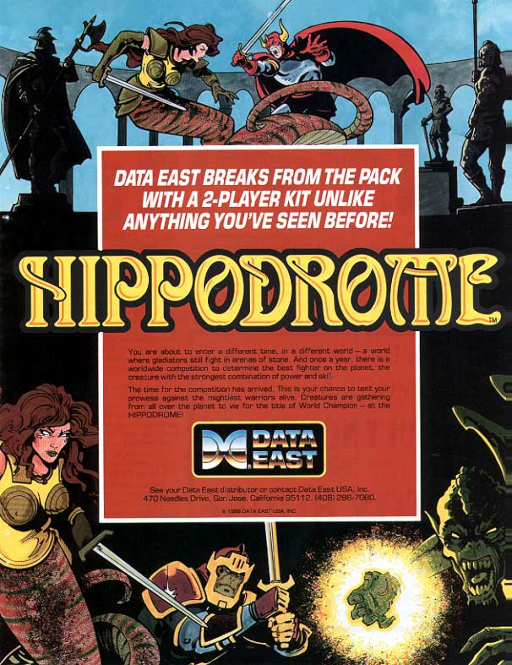 Hippodrome (US) MAME2003Plus Game Cover